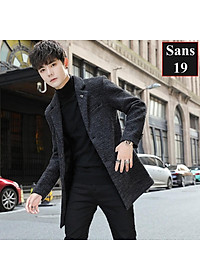 Áo Khoác Dạ Nam Dáng Ngắn Áo Dạ Nam Dáng Vest Sans19 Sans Shop