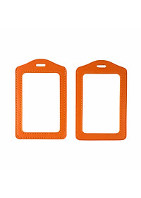 Bảng tên da 5.5x8.5cm 2 mặt kiếng đứng (50)