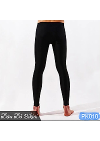 Quần bơi lẻ dài kín chân chống nắng nam nữ, chất thun bơi lạnh co giãn đa chiều đẹp, có size đại cho người béo mập, quần tập gym, yoga, bơi lội | PK010