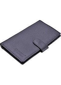 Ví Nam Dáng Đứng Huy Hoàng HT2145 (12.5 x 10 cm) - Đen