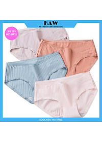 Bộ 5 Quần Lót Cotton Không Đường May thương hiệu BAW Kháng Khuẩn Thoáng Mát Màu Sắc Tùy Chọn Cho Nữ QLN15