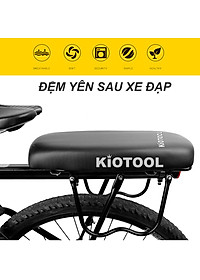 Đệm lót yên sau xe đạp Kiotool êm ái  bền đẹp không thấm nước