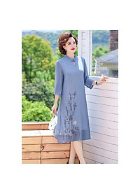 ️Có Big Size️ Đầm Trung Niên Sang Trọng Cho Mẹ Dự Tiệc , Váy Trung Niên Làm Quà Tặng Mẹ Ý Nghĩa