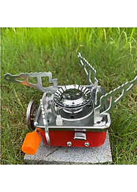 Bếp ga mini gấp gọn sử dụng cho du lịch dã ngoại phượt cắm trại