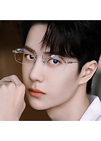 kính lão nam nữ không viền phong cách trẻ trung phù hợp khuôn mặt to và vừa A07