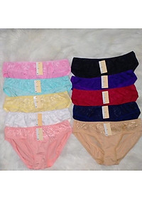 COMBO 10 QUẦN THUN LẠNH PHỐI REN giao nhiều màu