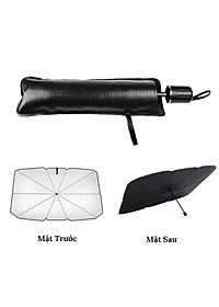 Dù Che Nắng Ô Tô ( Cao Cấp ) Tặng Kèm Bao Da - Ô Che Cách Nhiệt Tấm Kính Chắn Xe Hơi Giảm Nhiệt Độ Nội Thất