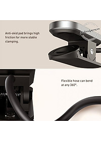 Đèn đọc sách kẹp bàn BASEUS Comfort Reading Mini Clip Lamp không dây cảm ứng