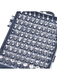 Bộ Tua Vít Đa Năng 115 Chi Tiết, Đầu Vít Bằng Thép Hợp Kim HRC60, Có Từ Tính - Chuyên Sửa Điện Thoại, Laptop, Các Thiết Bị Điện Tử - Hàng Chính Hãng