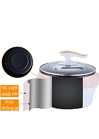 Nồi lẩu điện mini đa năng có tay cầm (CÓ HẤP)