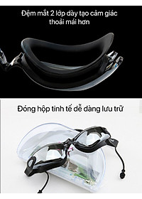 kính bơi người lớn mắt tráng gương YUKE - E770, chống tia UV400, chống nước, chống mờ(Tặng Kèm Hộp)