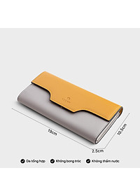 Ví cầm tay nữ nắp gập cách điệu YUUMY Seasand YV55
