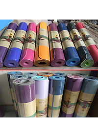Thảm Yoga TPE 2 Lớp Siêu Dày 10mm (±0.5mm)  - Thảm Tập Yoga Định Tuyến TPE 2 Lớp Siêu Siêu Dày 10mm (±0.5mm) Chính Hãng miDoctor – Tặng Bao Đựng Thảm + Dây Buộc Thảm Tập Yoga