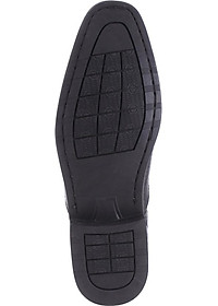 Giày Nam Vân Da Trăn Huy Hoàng HT7195 - Đen