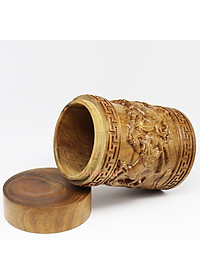 Hộp Đựng Trà Gỗ Nguyên Khối TOKDODO