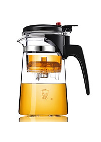 Bộ lọc trà, Bình pha trà, Ấm pha trà thủy tinh chịu nhiệt có lõi lọc 750ml