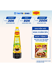 Nước tương MAGGI đậu nành thanh dịu 700ml