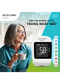 [Bảo Hành Trọn Đời] Máy Đo Đường Huyết ACCU-CHEK Instant Kèm Hộp 50 Que Thử Đường Huyết ACCU-CHEK Instant