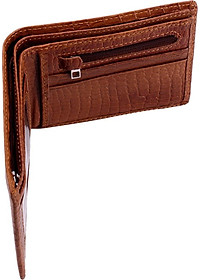 Bộ Ví & Thắt Lưng Nam Vân Cá Sấu Huy Hoàng HT2110-HT4113 (23 x 11,5 cm) - Da
