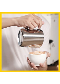 Ca đánh sữa dung tích 350ml - 600ml - 900ml | Làm Cà Phê Latte Art, Cappuccino