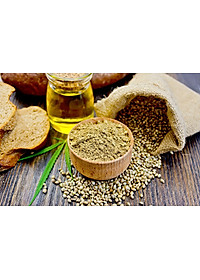 Hạt gai dầu và bột hạt gai dầu hữu cơ đã tách vỏ 200gr - Dragon Superfoods