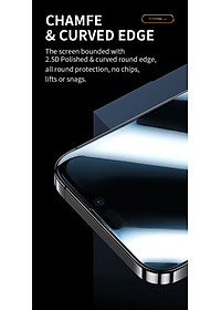 Miếng Dán Cường Lực MIPOW KINGBULL Trong Suốt Dành Cho iPhone 14 ProMax / 14 Pro / 14 Plus / 14 - Hàng Chính Hãng