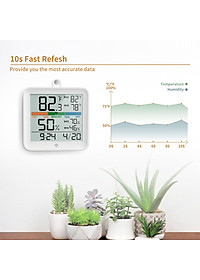 Đồng hồ đo nhiệt độ ẩm Xiaomi Youpin độ chính xác cao màn hình LCD
