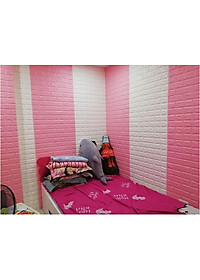 BỘ 50 XỐP DÁN TƯỜNG 3D GIẢ GẠCH CHỊU LỰC CHỐNG NƯỚC CHỐNG ẨM MỐC