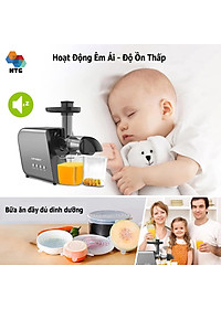 Máy Ép Chậm Ngang LUFVEBUT BP-800 hai tốc độ ép chậm biến đổi, dễ dàng vệ sinh, hàng chính hãng