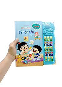 Tủ Sách Tương Tác - Sách Âm Thanh - Bé Học Nói - Phiên Bản Đặc Biệt Với 30 Nút Bấm