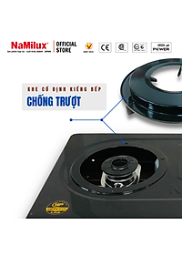 Bếp Gas Đôi Cao Cấp NaMilux DL2063BPF/NH-D3036BPF│Công suất cực đại 4.2kW│Hàng Chính Hãng