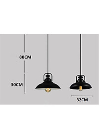 Combo 3 đèn thả CEVERUS cổ điển - kèm bóng Led chuyên dụng