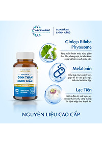 A&C Pharma Viên Uống Ngủ Ngon Dưỡng Tâm An Định Thần Ngon Giấc 150g