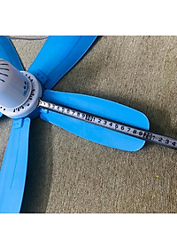 Quạt trần mini quạt treo màn cực mát tiết kiệm điện màu xanh