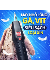 Máy Nhổ Lông Gà Vịt Cầm Tay Loại Xịn Siêu Sạch – Động Cơ Kép Mạnh, Pin Sạc Bền, đồng hồ treo tường, đèn trang trí