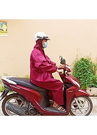 Áo Mưa Măng Tô Hàn Quốc, Áo Mưa Khoá Kéo Vải Dù Cao Cấp, Khổ To Rộng, Màu Sắc Tươi Sáng