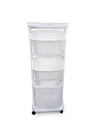 Kệ Nhựa Để Đồ Đa Năng 3 Tầng Có Bánh Xe Việt Nhật