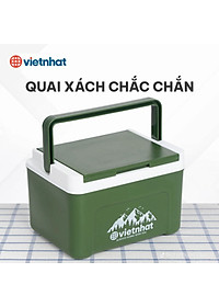 Phích vuông thái 2.3L 3932, Phích mini giữ nhiệt tiện lợi, Phích Đá giữ nhiệt lên đến 8h, Phích Đá Giữ Nhiệt Văn Phòng Việt Nhật cao cấp - Hàng Việt Nam