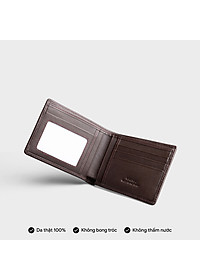 Ví nam da bò Trita ( Thời trang nam dáng ngang cao cấp - Ví da RVN21 )