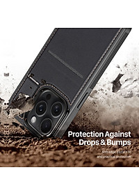Ốp Lưng Da Sạc Từ Tính Dành Cho iPhone 15 ProMax/ iPhone 15 Pro/ iPhone 15 Plus/ iphone 15 DUX DUCIS Rafi Series_ Hàng chính hãng