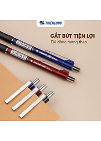 Combo 5-10-20 Bút Bi Thiên Long Metal Clip TL-036 đầu bi 1.0mm