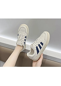 Giày thể thao nữ phong cách cá tính, thoáng khí, đế cao su đúc, chống trơn trượt hạn chế mòn  - gnu2061