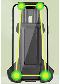 Giá đỡ điện thoại xe đạp gắn tay lái chất liệu Nhựa PC cho màn hình 4-8 inch phù hợp đường kính ghi đông lớn