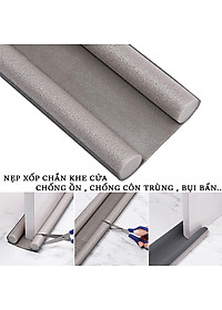 Combo 3 cặp thanh chắn khe cửa (ron chắn khe cửa) chống thoát hơi máy lạnh, máy điều hòa
