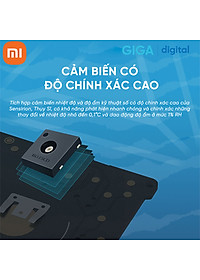 Nhiệt ẩm kế Xiaomi Mijia gen 2 (Mi Temperature and Humidity Monitor 2) - NUN4126GL - Bluetooth - Hàng Chính hãng