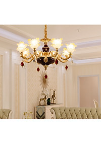 Đèn chùm - đèn trần trang trí nội thất IRELIA phong cách Châu Âu hiện đại
