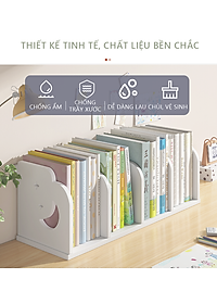 Kệ Sách Để Bàn Làm Việc Họa Tiết Dễ Thương Thương Hiệu IGA - IG410