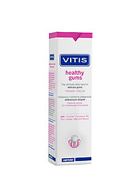 Kem đánh răng cho nướu nhạy cảm, viêm, sưng đỏ, chảy máu nướu Vitis Healthy Gum 100ml (dùng được cho phụ nữ mang thai)