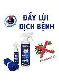 [CHÍNH HÃNG] 2 CHAI 500ML: XWash - Xịt tẩy rửa, khử mùi nội thất ô tô KHÔNG HÓA CHẤT - Tặng khăn lông cừu cao cấp