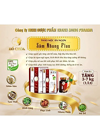 Viên Thảo Mộc Ăn Ngon Sâm Nhung Plus giúp ăn ngon ngủ ngon, hỗ trợ tăng cân an toàn hiệu quả